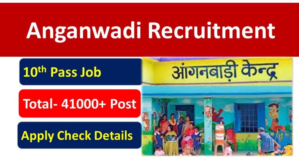 Anganwadi Recruitment 2026 Apply Online