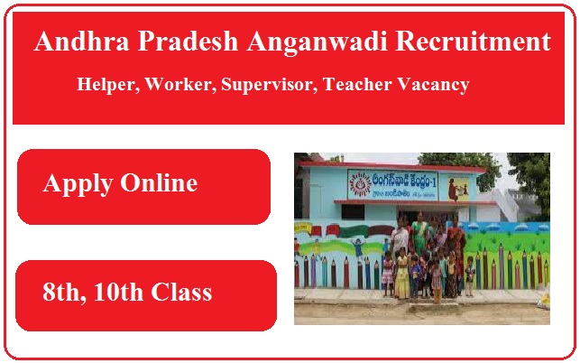 Andhra Pradesh Anganwadi Recruitment 2026 Apply For Helper, Worker, Supervisor, Teacher Post